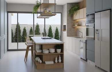 Imagem 3: Casa de condomínio térrea para venda tem 201m², com 3 suítes e piscina