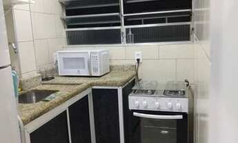 Imagem 4: Apartamento 1 dormitório locação para temporada R$ 500,00 a diária na Ponta da Praia - Sa