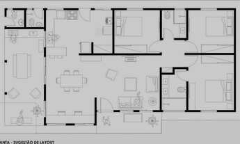 Imagem 3: Casa com 3 dormitórios à venda, 144 m² por R$ 1.250.000,00 - GRANJA VIANA FAZENDINHA - Ca