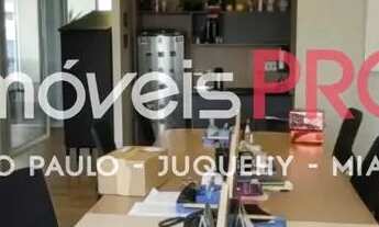 Imagem 3: Conjunto em Moema Pássaros com 133m² em condomínio com perfil corporativo