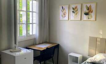 Imagem 3: Quarto individual mobiliado na Mariante