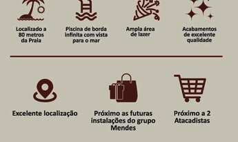 Imagem: Apartamento com 2 quartos, Mirim, Praia