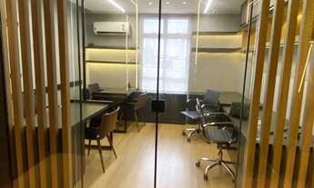 Imagem: Sala mobiliada para escritório