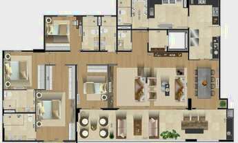 Imagem 3: Apartamento de 211m² no Jardim das Nações!