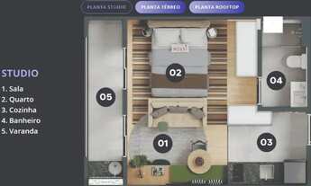 Imagem 7: Studio novo SoHo Boa Vista - 31,5 m² | Entrega futura