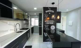 Imagem 2: Apartamento porteira fechada e desocupado à venda na Serraria, São José SC