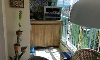 Imagem 1: Vendo Apartamento no Imbuí ville com 2/4, 1 suíte, varanda gourmet com churrasqueira, vis