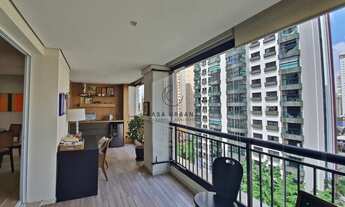 Imagem 5: Apartamento com amplo terraço em rua tranquila de Moema!