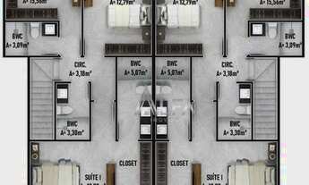 Imagem 7: Sobrado à venda, 160 m² por R$ 1.130.000,00 - Centro - Balneário Piçarras/SC