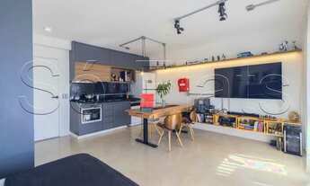 Imagem 2: Flat muito lindo disponível para locação no bairro do Tatuapé contendo 45m², 1 dormitório