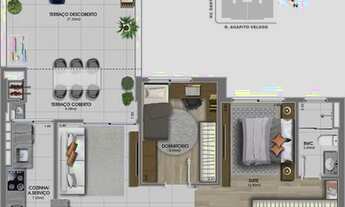 Imagem 3: Apartamento à venda, 106 m² por R$ 740.000,00 - Canto - Florianópolis/SC