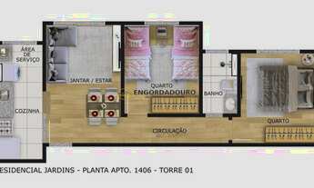 Imagem 4: APARTAMENTO RESIDENCIAL em JUNDIAÍ - SP, ENGORDADOURO