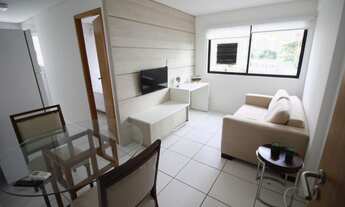Imagem 3: Apartamento mobiliado para aluguel em Casa Forte com 1 quarto Ed. Studio Ubaias - Recife