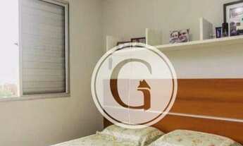 Imagem 2: Apartamento com 02 dormitórios mobiliado à venda, 48 m², condomínio com lazer completo - F