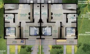 Imagem 4: Sobrado à venda, 102 m² por R$ 430.000,00 - Forquilhas - São José/SC