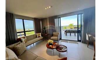 Imagem 2: Cobertura linear com 162M2 mobiliada para venda pé na areia na praia de Intermares