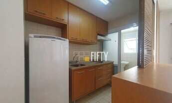 Imagem 7: Apartamento com 1 dormitório para alugar, 47 m² por R$ 5.428,15/mês - Brooklin - São Paulo