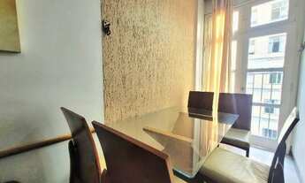 Imagem 5: Posto 5. Sala em 2 ambientes com VISTA lateral MAR, 3 dormitórios