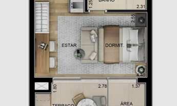 Imagem 4: Estúdio alto padrão use FGTS