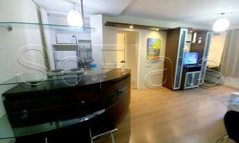 Imagem 3: Flat em Moema com 2 dorms disponível para locação prox. da Avenida Ibirapuera e Metrô Moem