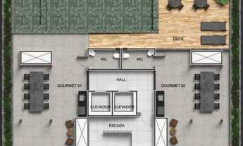 Imagem 7: Apartamento em Manaíra 02 quartos, sendo 1 suíte e com varanda