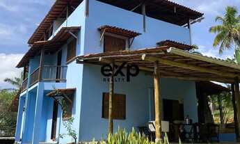 Imagem 2: Casa de 3 andares com vista mar e terreno em condominio fechado