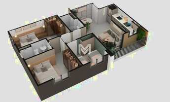 Imagem 4: Apartamento no Condomínio em Lançamento Parque das Águas - Augusto Montenegro - Belém/PA