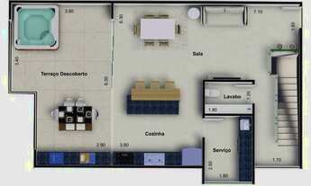 Imagem 5: Cobertura com 3 suítes no Granbery!