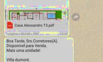 Imagem 4: Villa Dumont 4 Residências em fase final de construção