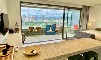 Imagem 5: Ap. 1 dorm.,46m2, mobiliado, ar cond., varanda, serviço camareira, 1 vaga