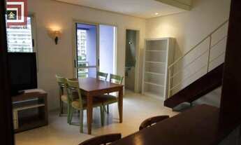 Imagem 3: Flat com 2 dormitórios, 80 m² - venda por R$ 1.032.000,00 ou aluguel por R$ 6.300,00/mês