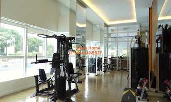 Imagem 6: AR CONDICIONADO - MOBILIADO - Cond. Thera Berrini - ANDAR ALTO