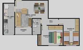Imagem 4: Apartamento 2 quartos - Propriá - R$ 130.000,00