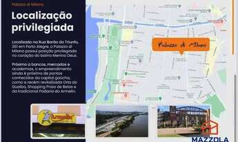 Imagem 7: Apartamento novo para venda 44m²,1 quarto, 2 banheiros, Menino Deus- Porto Alegre/RS