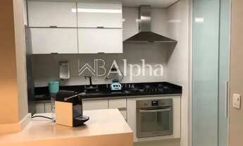 Imagem 3: Apartamento mobiliado para locação no Condomínio Bellagio Eco Park em Alphaville - SP