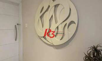 Imagem 2: Apartamento com 2 dormitórios à venda, 90 m² por R$ 800.000,00 - Gonzaga - Santos/SP