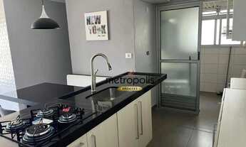 Imagem 2: Apartamento com 3 dormitórios para alugar, 63 m² por R$ 3.815,60/mês - Fundação - São Caet