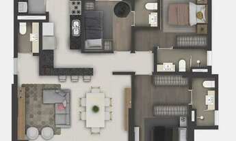 Imagem 3: Apartamento com 3 dormitórios à venda, 112 m² por R$ 1.500.000,00 - Parque Campolim - Soro