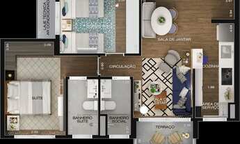 Imagem 2: Vendo apartamento no condomínio life Indaiatuba