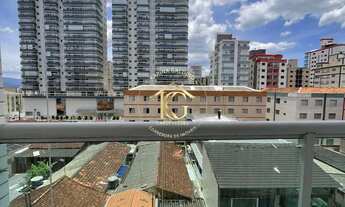 Imagem 4: Apartamento 2 Quartos 1 suite sacada vista mar Ocian Praia Grande São Paulo