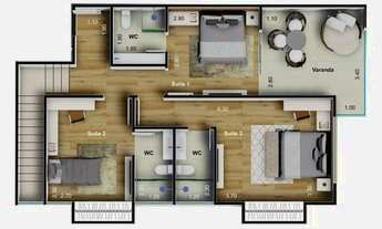 Imagem 6: Cobertura com 3 suítes no Granbery!