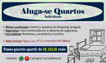 Imagem: Aluga-se Quartos Individuais para H ou M