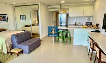 Imagem 6: Ap. 1 dorm.,46m2, mobiliado, ar cond., varanda, serviço camareira, 1 vaga