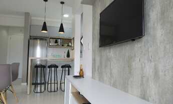 Imagem 7: Alugo Mensal lindo apartamento 1 quarto, c/garagem, academia, piscina