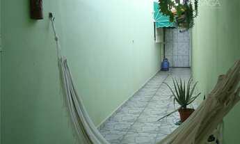 Imagem 2: Sobrado com 2 dormitórios à venda, 108 m² por R$ 510.000 - Vila Guilhermina - Praia Grande