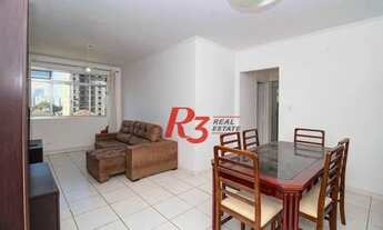 Imagem 1: Apartamento com 2 dormitórios à venda, 134 m² por R$ 590.000,00 - Ponta da Praia - Santos