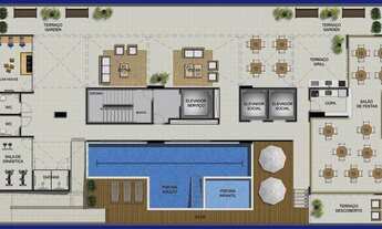 Imagem 2: Apartamento com 2 dormitórios à venda, 52 m² por R$ 380.000,00 - Santo Amaro - Recife/PE