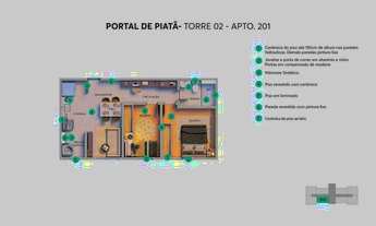 Imagem 5: Portal De Piatã, 2 Quartos Distribuído Em 40M² E 1 Vaga De Garagem. C50KHF