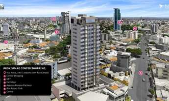 Imagem 4: Apartamentos com 2/4 sendo 1 suíte à venda, 57,42 m² e 60,63 m² sendo a partir de R$ 527.5