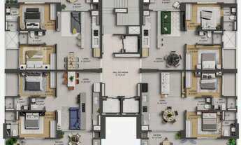 Imagem 6: Apartamento - 2 dormitórios - 1 Suíte - localizado em Itajaí / praia brava de itajaí REF